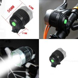 Lumières de vélo à longue portée 3 lumière de vitesse réglable à l'extérieur étanche Led pièces de phare de vélo de montagne noir Durable vente chaude 4ytb M2