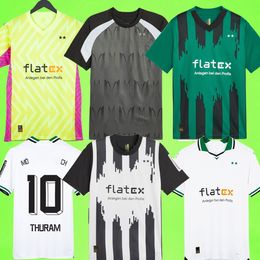 23/24 Borussia Mönchengladbach voetbalshirts keeper 2023 2024 MANU KONE BENSEBAINI ELVEDI THURAM STINDL Trainingsuniform Prematch voetbalshirts T GK derde