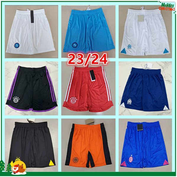 2023 2024 Hombres Marsella ac inter Bayern Dortmunds pantalones cortos de fútbol 23 24 Pantalones cortos de fútbol hombres soccer shorts