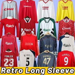 DALGLISH Retro voetbalshirts met lange mouwen HESKEY McMANAMAN FOWLER GERRARD TORRES KUYT D. CISSE LUIS GARCIA 06 07 08 11 12 85 86 89 90 91 93 95 98 00 2006 2007 2008 2011 2012