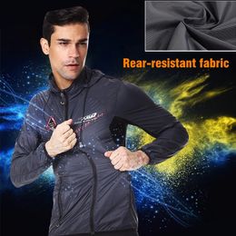 Reflecterende waterdichte regenjassen met lange mouwen regenkledingjacht poncho voor fietsen ciclismo Jaqueta masculina ademhalige trui