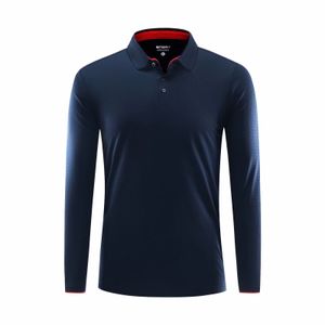 Maillot de course à manches longues, Polo de Sport, t-shirt de Fitness, de gymnastique, à séchage rapide, haut d'entraînement de tennis, de golf