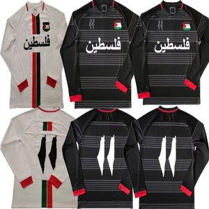 À manches longues 24 25 maillots de football Palestino pour hommes à la maison