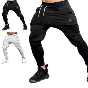 Pantalon long en mélange de coton respirant pour hommes Pantalon de survêtement pour Jogger X0723