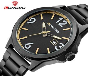 Longbo Brand Business Sports Date Agenda Watch roestvrij staal polshorloge luxe merk kijkt Montre Femme 30034919975