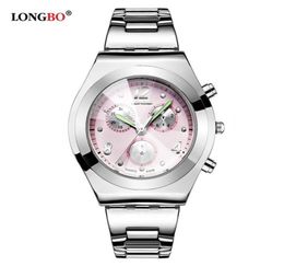Longbo Luxury Imageproof Women Watch Ladies Quartz Regardez les femmes Wristwatch Relogio Feminino Montre Femme Reloj Mujer 8399349J7081769