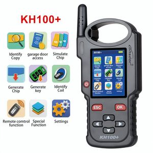 LONSDOR KH100 + nieuwste handheld apparaat sleutel programmeur KH100 + Volledige Featured Key Remote Auto Programmeur Detecteren Super Frequentie