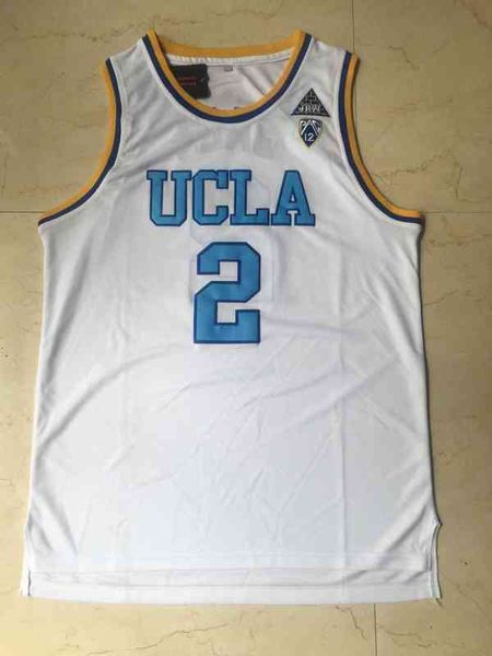 Lonzo Ball UC Bruins College Throwback Jersey Streetwear Basketball Maillots Hommes Haute Qualité Respirant Gym Vêtements Hommes Débardeur