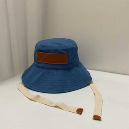 LOO Шляпы Кепки Клоши Дизайнерская роскошная круглая рыбацкая шляпа с зонтиком Модный трендовый стиль рыбацкая шляпа на шнуровке Английская шляпа с большими полями 306Y