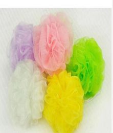 Loofah Bath Ball Mesh Sponge Milk Shower accessoires