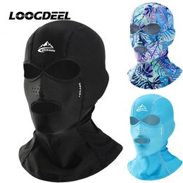 LOOGDEEL Fietsen Bivakmuts Ademend Ijs Zijde Vissen Facekini Buitensporten Gezichtsmasker Nekbescherming Zonnebrandcrème Hoofddeksels Unisex 240102