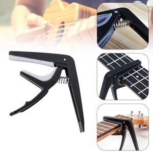 Look professionnel ukulélé noir capo 4 cordes hawaii guitar borning pince change tuner instrument accessoires 1/5 / 10pcs