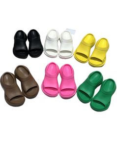 Designer Men Foam Slipper Woman Balenciagai schoen Groothandel Prijs Summer Beach Flip Flops Hoofd Sandalen Lederen platte riem Sandalen Hotel Bad met doosmaat 35-44