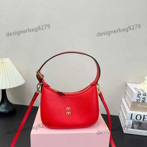 Loop Hobo Designer Femmes sac fourre-tout y2k Red Black Sac à main sac à main