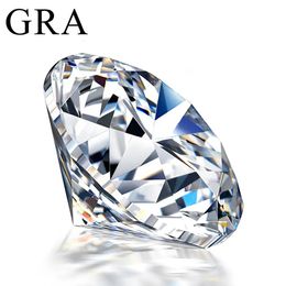 Losse diamanten 100% echte losse diamanten vvs1 D kleur 0,1 ct tot 12 ct laboratorium edelstenen met GRA certificaat ronde uitstekende slijpvorm 231007