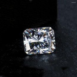 Diamantes sueltos 2 4 mm Moissanite Diamond Octágono High Grade Muy excelente piedra sintética de fuego Gran Fuego para joyas que hacen 10 piezas