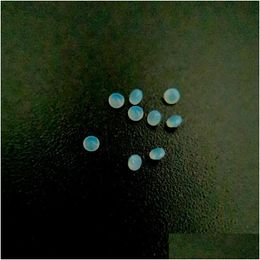Losse diamanten 207 hoge temperatuurbestendigheid nano-edelstenen facet rond 2,25-3,0 mm licht opaal aquamarijn groen blauw synthetisch G Dhgarden Dhqct