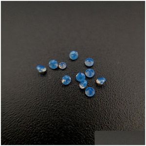 Losse diamanten 210/2 goede kwaliteit hoge temperatuurbestendigheid nano-edelstenen facet rond 0,8-2,2 mm medium opaal hemelsblauw synthetisch Dhgarden Dh1Xc