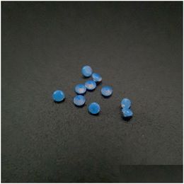 Diamants en vrac 242 Bonne qualité Résistance aux hautes températures Nano Gems Facette ronde 0,8-2,2 mm Opale moyenne Bleu ciel Synthétique G Dhgarden Dh0Kn