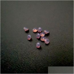 Diamants en vrac 261 Bonne qualité Résistance aux hautes températures Nano Gems Facette ronde 0,8-2,2 mm Opale moyenne Rouge Synthétique Gemsto Dhgarden Dhndm
