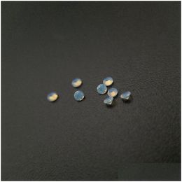 Losse diamanten 277 goede kwaliteit hoge temperatuurbestendigheid nano-edelstenen facet rond 2,25-3,0 mm zeer licht opaal geelachtig wit Dhgarden Dhgov