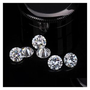 Diamants en vrac grande taille de haute qualité très excellente coupe ronde 8,5-10 mm diamant moissanite grand feu pour la fabrication de bijoux 1pcs A Dhgarden Dh3Fd