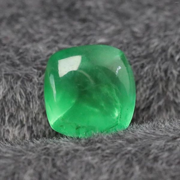 Diamants en vrac Gemstone2.05ct Emerald Sugar Tower 7.73x7.73x5.26mm Private Custom Ring Pendentif Boucle d'oreille Pierre principale Naturelle Non traitée