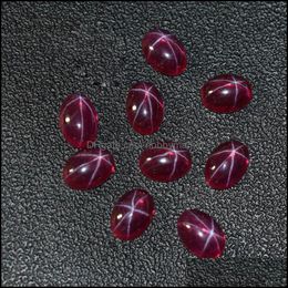 Losse diamanten goede kwaliteit groothandel grote bouillon 6x8 mm-13x18mm 6 maten lab gemaakte stenen ster saffier ruby los voor sieraden maken 5 otklf