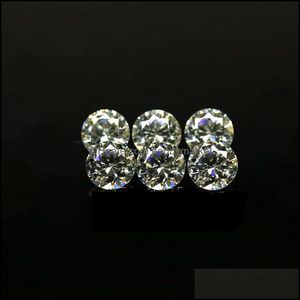 Losse diamanten sieraden Prijs Klein formaat 0.7mm-1.6mm 3A Kwaliteit Simumated Diamond White Ronde Shape Cubic Zirconia CZ Stones voor het maken van Drop De