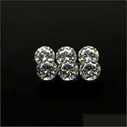 Losse diamanten Losse diamanten Sieraden Prijs Klein formaat 0,7 mm-1,6 mm 3A Kwaliteit Gesimuleerde diamant Witte ronde vorm Zirkonia Cz Ston Dhkfc