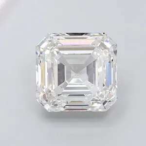 Losse diamanten NiceGems 4.05ct Asscher F Kleur VS2 Duidelijkheid Uitstekend geslepen laboratoriumgekweekte diamantsteen gecertificeerd