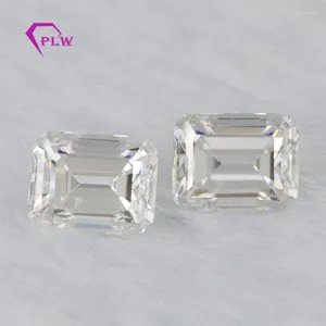 Diamantes sueltos Joyas de Provence 0.4 quilates 3 5 mm D Color Emerald Cut Test Gemstones positivos