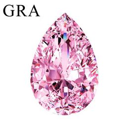 Losse diamanten Real Pink VVS1 D Kleur Losse Stenen 0.5ct-5ct Gemstone Pass Diamond Tester met GRA Certificaat voor DIY Fijne Sieraden 230714