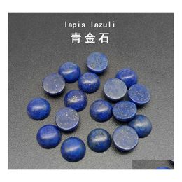 Losse edelstenen 4/6/8/10/10/12/14 mm edelsteen cabochons natuurlijke synthetische stenen kralen lapis lazi voor oorbel ketting armband deli dh5is