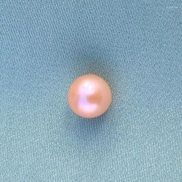 Pierres précieuses en vrac, un magnifique demi-trou de perles roses rondes de la mer de Chine méridionale de 8 mm