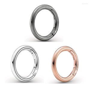 Losse Edelstenen Authentiek 925 Sterling Zilver Moments Rose Me Styling Ronde Connector Charm Bead Fit Armband Ketting Sieraden