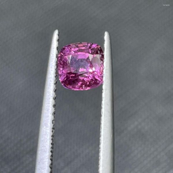 Piedras preciosas sueltas Birmania origen Unheat Pink Spinel 0.97ct Gems Beads para joyería DIY