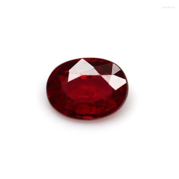 GEMMESTONES LOBE FAIRE DIRECT NATUREL NATUREUR RUBY OVAL COUPE 2 mm Bijoux Accessoires Small Stone Accepter les tailles personnalisées