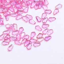 Losse edelstenen fabriek groothandel natuurlijk een roze saffier verschillende vormen verschillende diy mozaïek sieraden voor feest