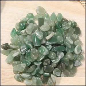 Loose edelstenen sieraden Irregar Natural Green Stone voor thuiskantoor El Garden Bowl Decor Handmade Making DIY AC DHKG4