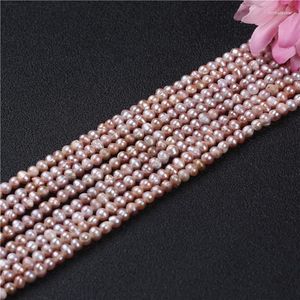 Gemystones en vrac Prix bas 4,5 à 5 mm Purpe Poule Perls d'eau douce Perles Perles