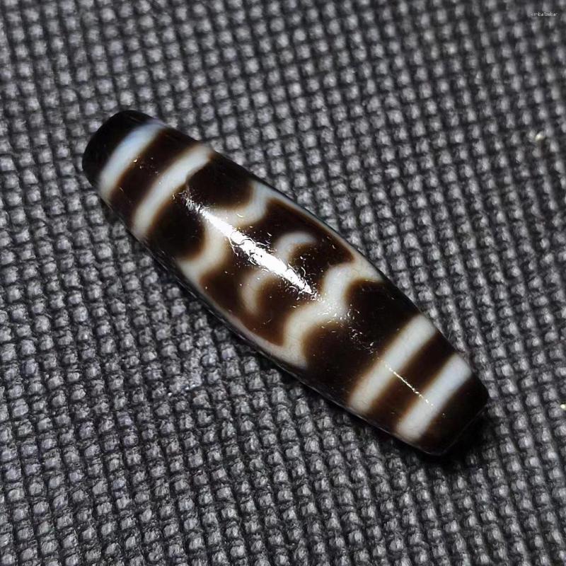 Loose Gemstones Magic Power Dapeng Bird Baojiang Natural Agate Tibetan Dzi Beads High Quality