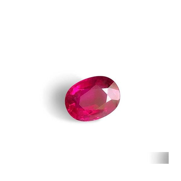 Pierres précieuses en vrac coupe ovale 129 mm 1 pièce/sac 6 carats laboratoire artificiel rouge foncé créé pierre précieuse rubis pour la fabrication de bagues de bijoux de mode Q1 Dhets