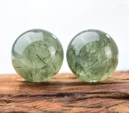 Pierres précieuses en vrac R170-R194, cheveux verts, perles éparpillées en cristal, bricolage unique, fait à la main avec RR