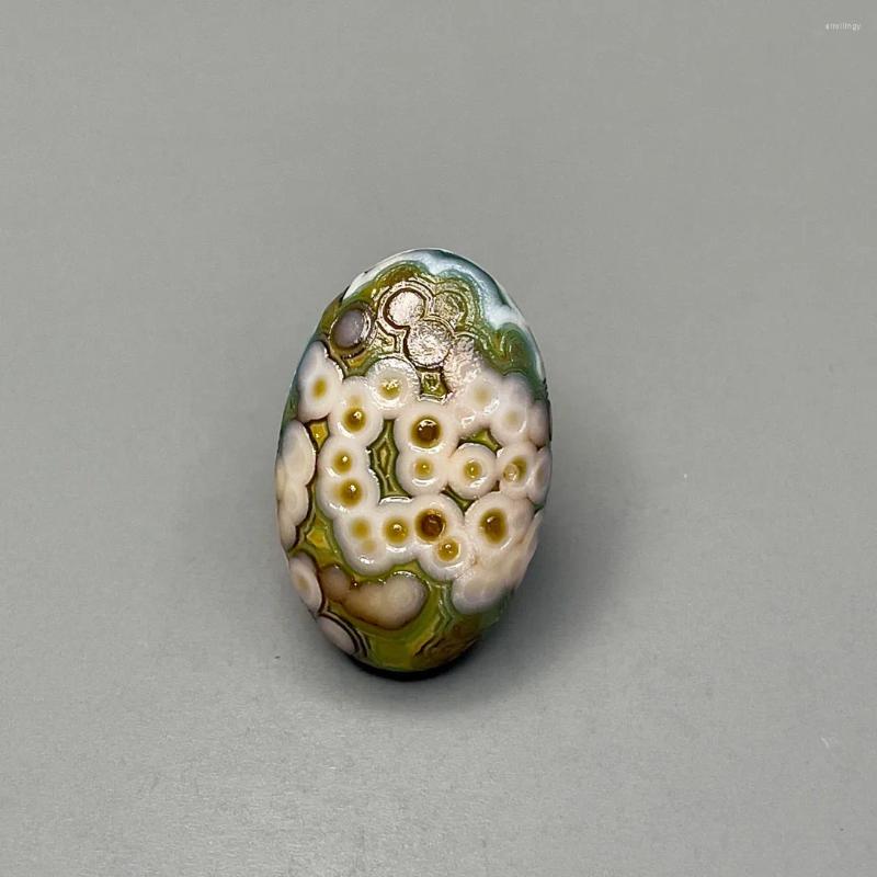 Pedras preciosas soltas desejando ágata pedra áspera pura flor natural contas de cor para fazer jóias diy minerais amuleto