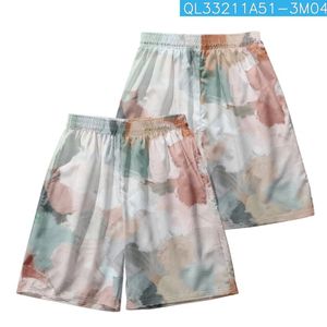 Tie japonaise lâche Dye imprimé Kimono Beach Shorts hommes Femmes Streetwear Yukata Shirt Haori Cardigan Cosplay