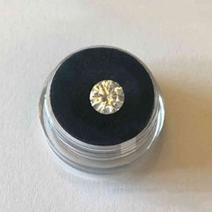 Lâche Moissanite 6.5mm IJ Couleur 1ct carat Lab Diamant Rond Brillant Coupe bijoux bracelet DIY matériel