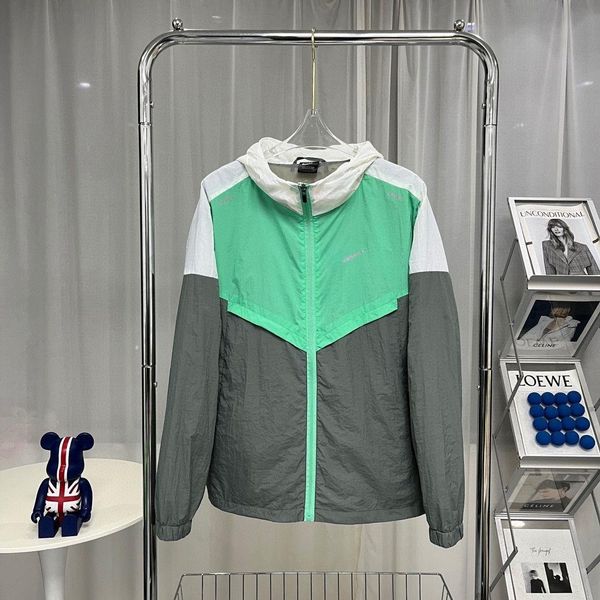 suelto al aire libre activo jogging mujer chaqueta sudadera hombres chaqueta diseñador rompevientos abrigos para hombre manga larga cremallera con capucha ropa deportiva 3PQIG