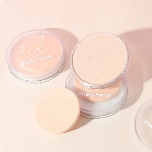 Poudre en vrac hydratant le contrôle de l'huile durable Make Up Powder Brighning Corceler légèrement des cosmétiques de visage imperméable respirant