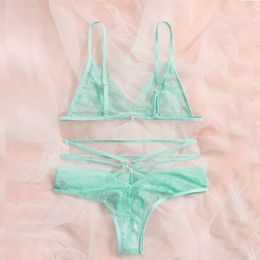 Lopnt Sensual Lingerie Femmes Lace Underwear Bra Set Set Free Free Exotic Set Fancy Beautiful Short Skin Care Kits Lingerie